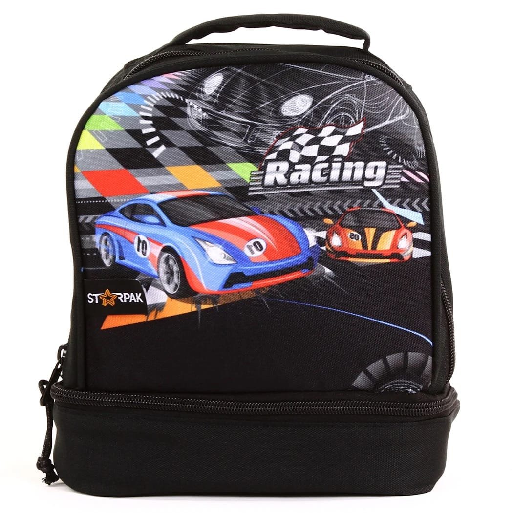 Backpack Set- 14″ Racing Theme - KimmysKiddiesCorner