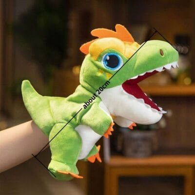 Puppet- Green Dino