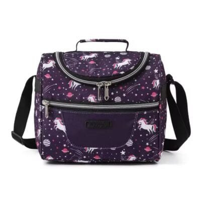 Lunch Bag- Purple Unicorn