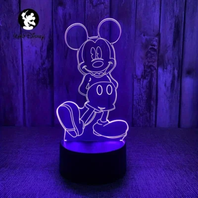 3D Nightlight- Mickey Mouse w/ Remote