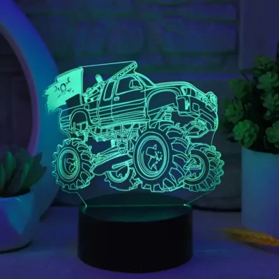 3D Nightlight- Monster Truck v2