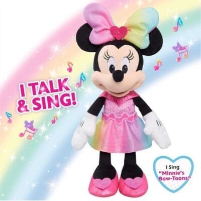 Minnie Mouse Sparkle & Sing Plush - 13"