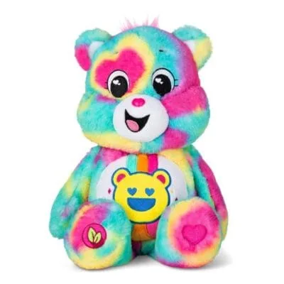 Care Bears Good Vibes Bear Tie-Dye - 14"