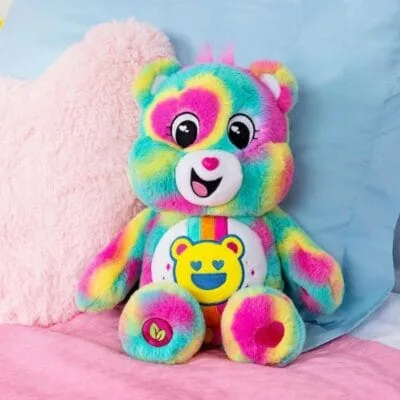 Care Bears Good Vibes Bear Tie-Dye - 14"