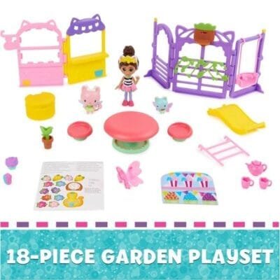 Gabby’s Dollhouse - Kitty Fairy Garden Party Play Set