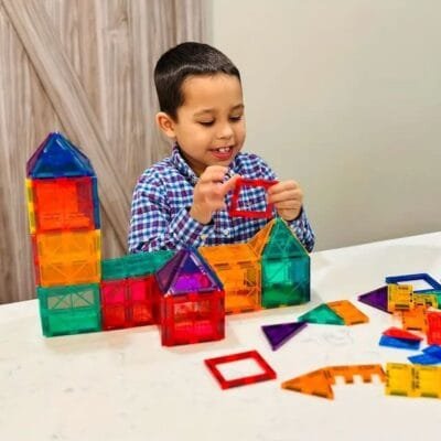 Magnetic Tiles Building Blocks- 42PCS
