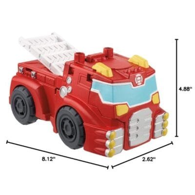 Transformers Heatwave Rescue Bot Converting Toy, 4.5-Inch Action Figure