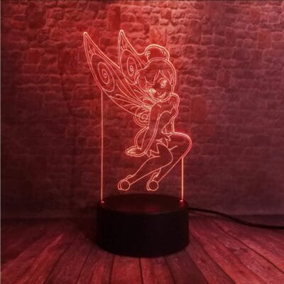 3D NIGHTLIGHT- TINKERBELLE W/REMOTE