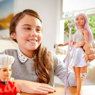 Barbie Fashion Doll 'Pop Star' w/ Microphone