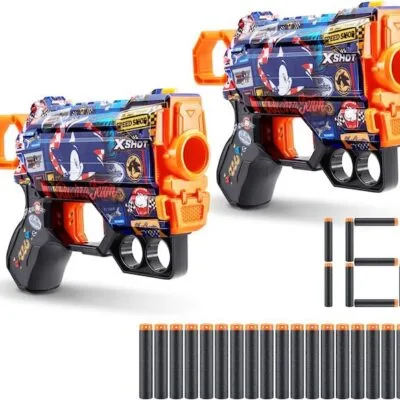 Sonic Race Team Nerf- X-Shot Skins Menace 2PK