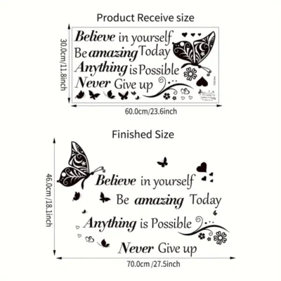 Decal: Inspirational- Be Amazing