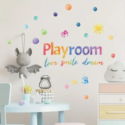 Decal: Educational- Playroom