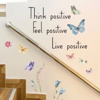 Decal: Inspirational- Think Positive