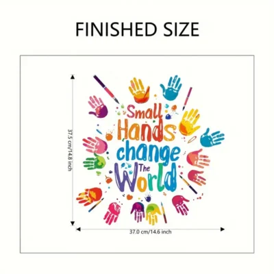 Decal: Educational- Small Hands