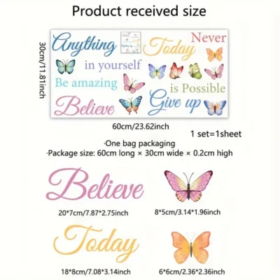 Decal: Inspirational- Believe In Yourself