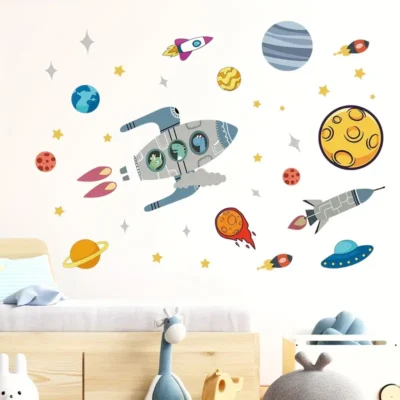 Decal: Nursery- Rockets
