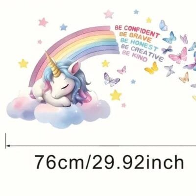 Decal: Inspirational- Unicorn Words