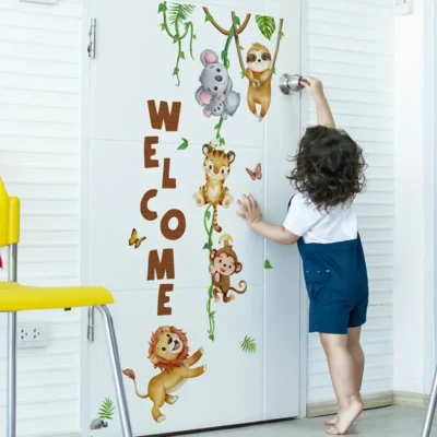 Decal: Nursery- Welcome Animals
