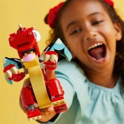LEGO Creator 3 in 1 Red Dragon- 149pcs, Age 6+