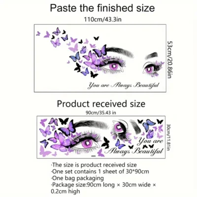 Decal: Inspirational- Beautiful Eyes