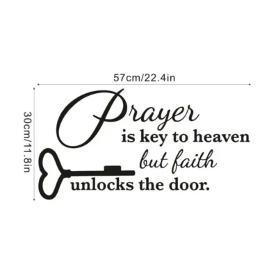 Decal: Inspirational- Prayer