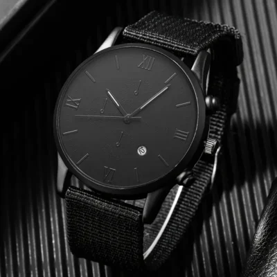 Watch Set- 4PC Quartz- Stealth