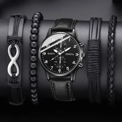 Watch Set- 5PC Quartz- Infinity