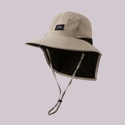 Sun Hat- Men's/ Unisex Adult- Light Coffee