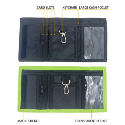 Kids Trifold Wallet - Soccer