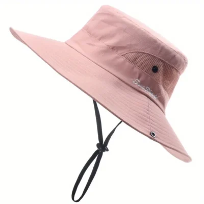 Sun Hat- Unisex Adult- Pink Solid