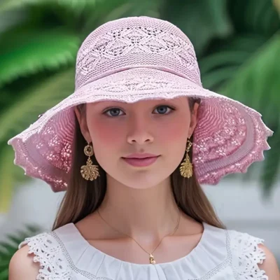 Sun Hat- Ladies- Pink