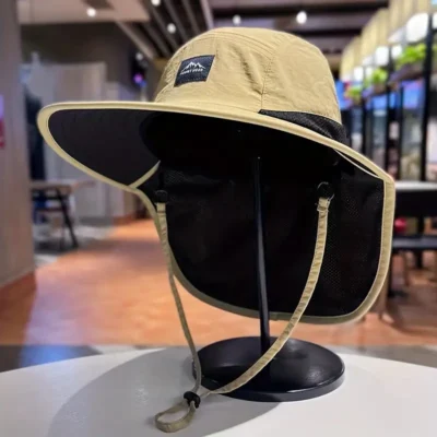 Sun Hat- Men's/ Unisex Adult- Khaki
