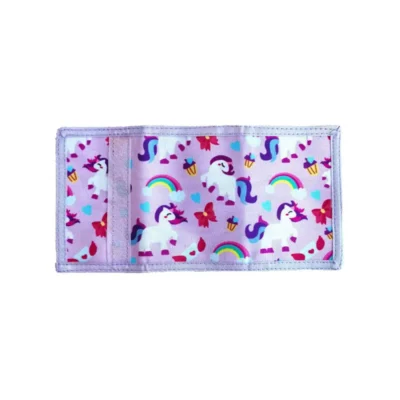 Unicorn Trifold Wallet for Girls