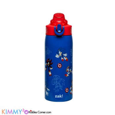Zak! Sonic Kids 19oz Water Bottle Stainless Steel