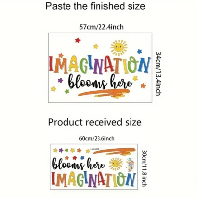 Decal: Inspirational- Imagination