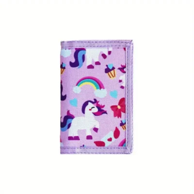 Unicorn Trifold Wallet for Girls