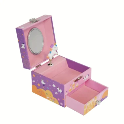 Musical Jewellery Box- Castle & Unicorns