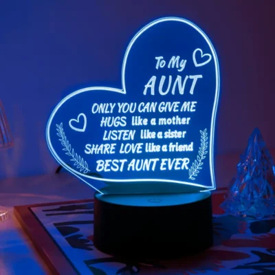 3D Nightlight- Aunt