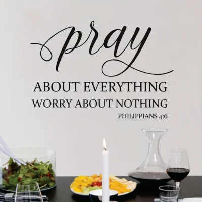 Decal: Inspirational- Pray