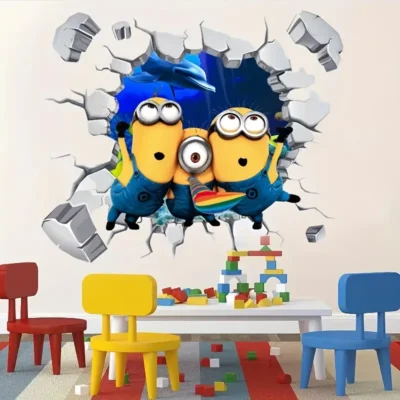 Decal: Nursery- Minion Burst