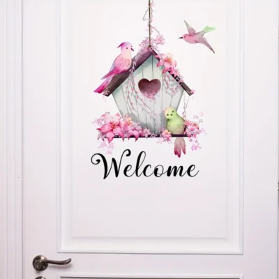Decal: Inspirational- Welcome Bird's Nest Home