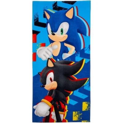 Kids Beach Towel- Sonic The Hedgehog