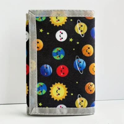 Kids Trifold Wallet - Planets