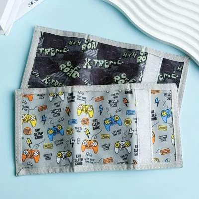 Kids Trifold Wallet - Game