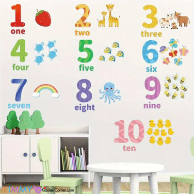 Decal: Educational- Numbers