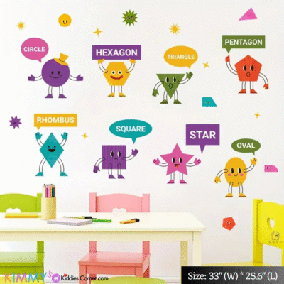 Decal: Educational- Shapes