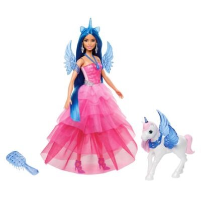 Barbie 65th Anniversary Doll with Pet Alicorn