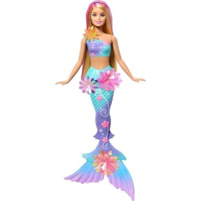 Barbie Mermaid Doll with Surprise Magic Blooming Flowers