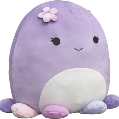 Squishmallows Original 14-Inch Beula Purple Octopus