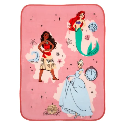 Disney Princess Kids Soft Throw Blanket, 46" x 60"